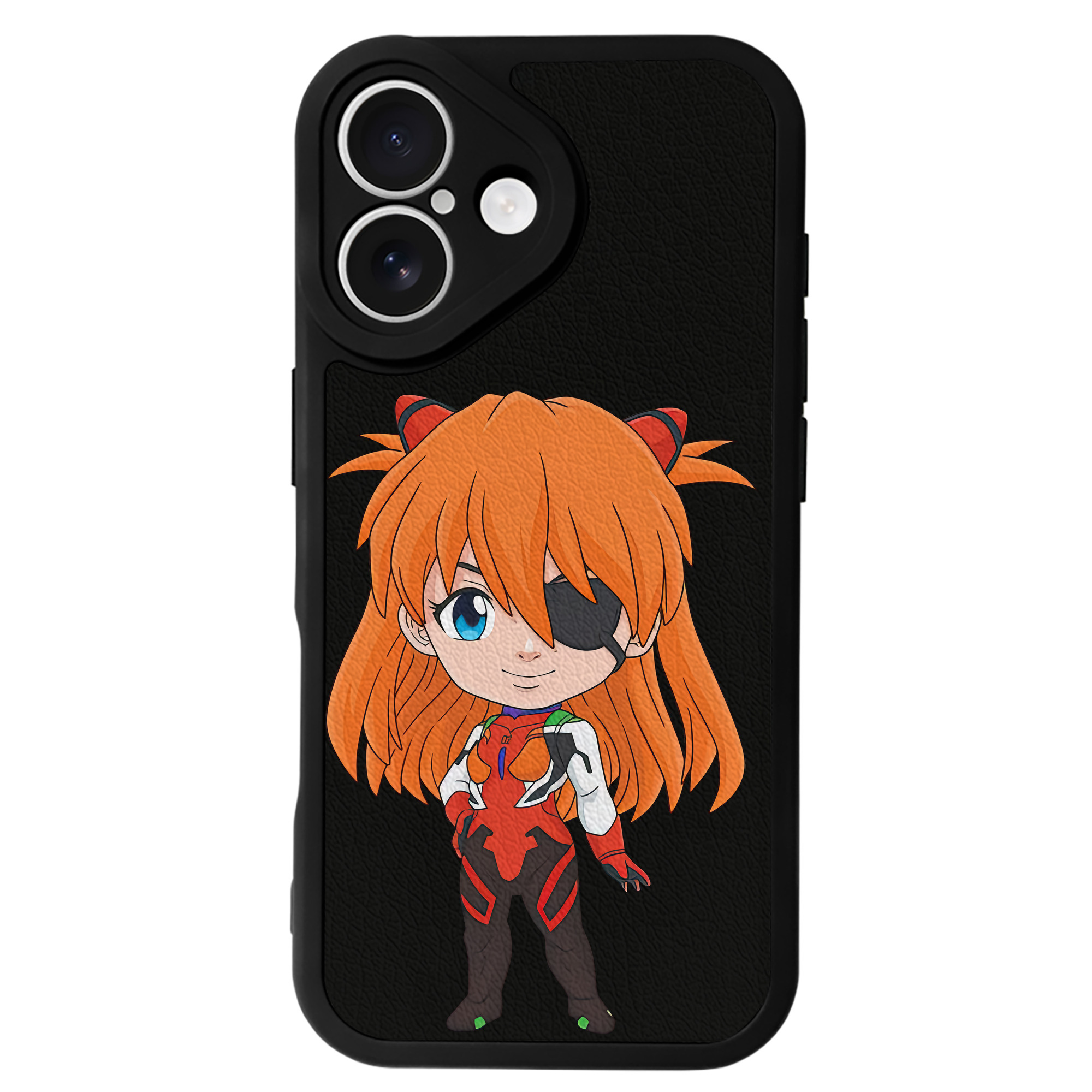 （画像用） EVA 新世紀エヴァンゲリオン 【iPhone 16シリーズ対応】シリコンスマホケース（レザー調） 材質：シリコン